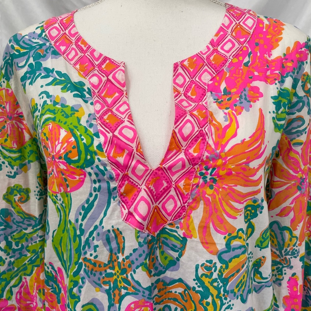 Lilly Pulitzer Medium Tunic - Picture 3 of 4